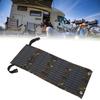 Folding Solar Panel with USB Port 5.5V 20W Monocrystalline High Efficiency IP65 Waterproof for Outdoor Camping
