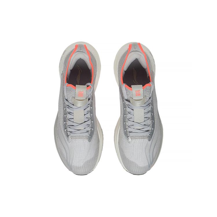 LiNing Jueying Essential Rebound Low-Top Running Shoes Women's Gray Orange ARRS004-13