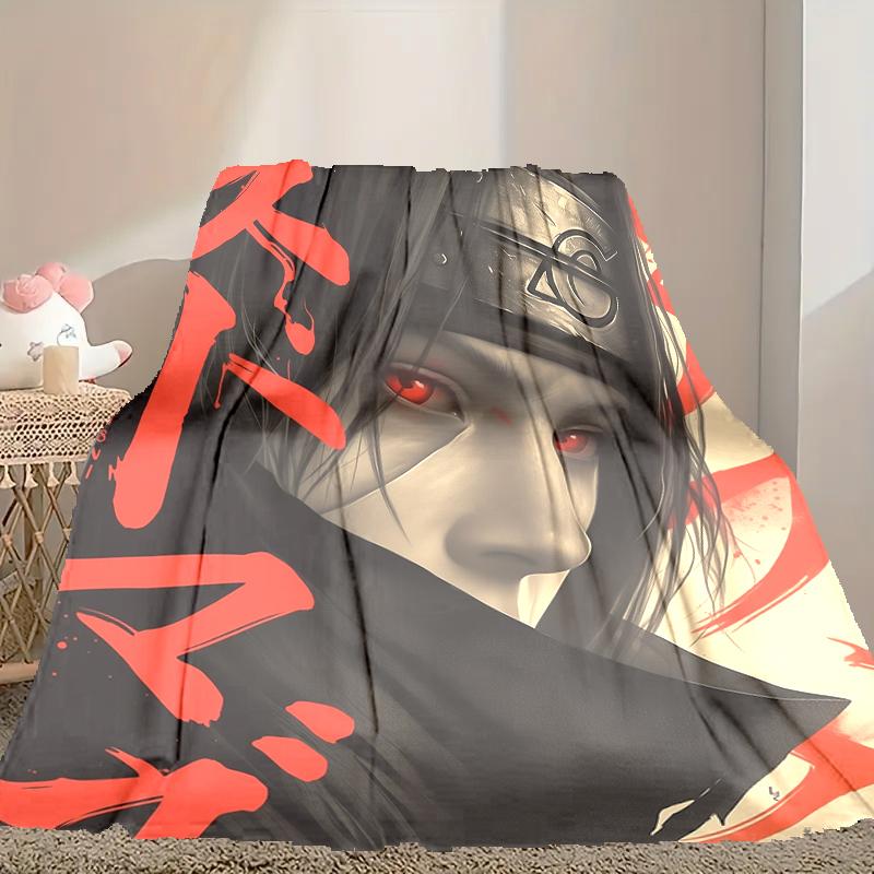 1pc Easy-Care naruto Blanket, Perfect for Couch, Bed, Home, Travel & More, Warm & Durable Printed Blanket