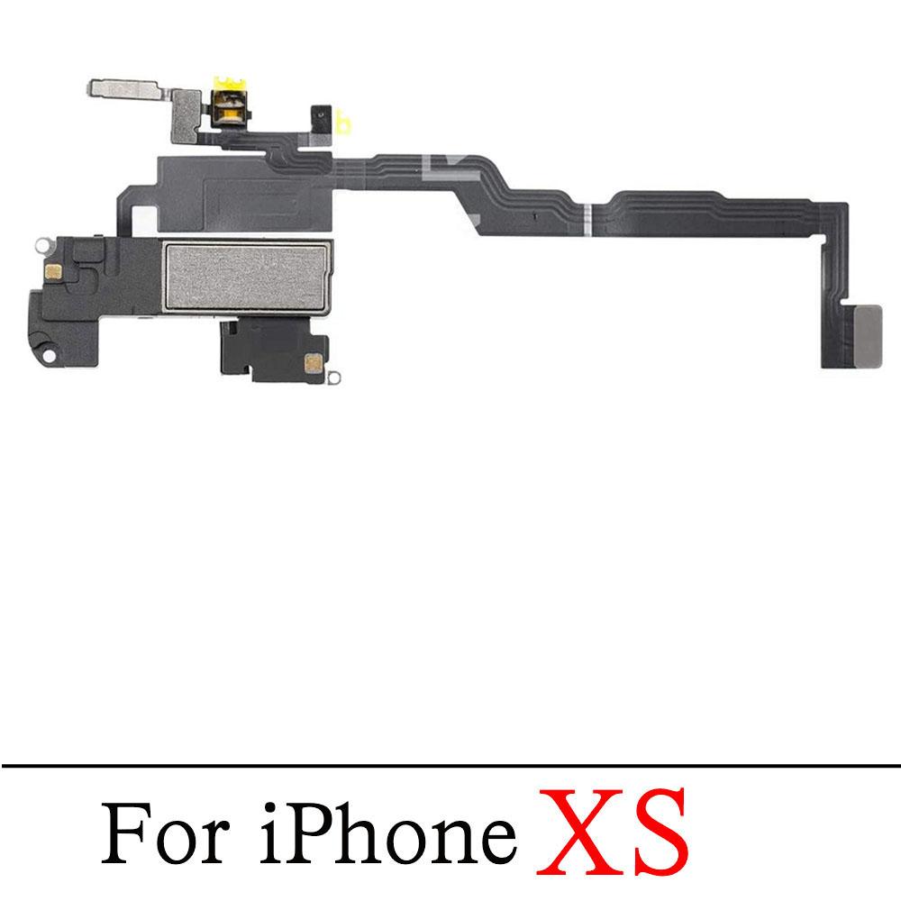 Ear Speaker For iPhone X XR XS 11 Pro Max Earpiece With Flex Cable Replacement NO Face ID