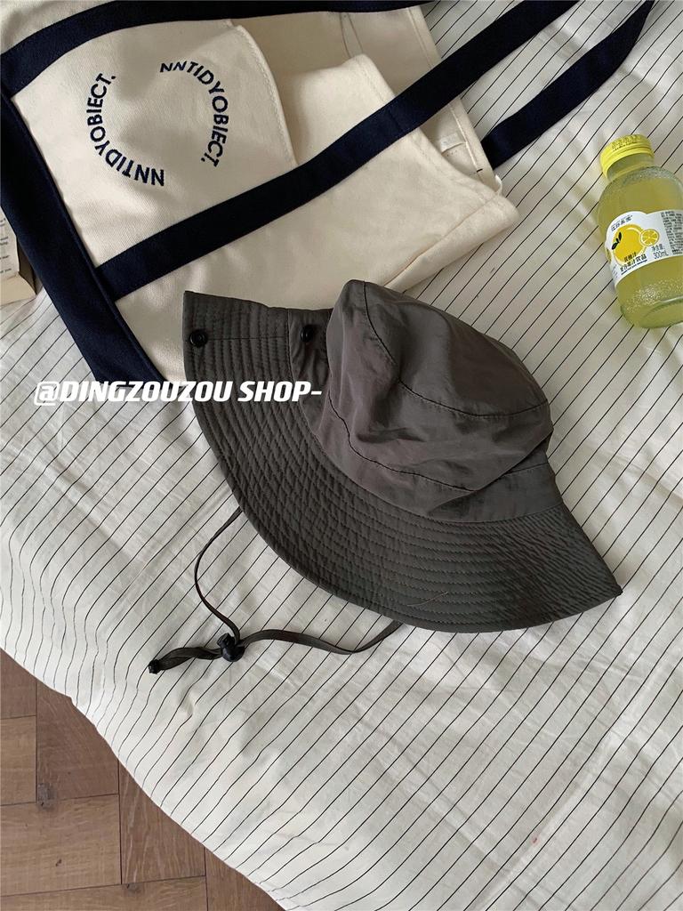 Western Cowboy Hat Women's Camping Bucket Hat Summer Outdoor Sun Protection Visor Hat Quick Drying Mountaineering Sun Hat Men's Tide