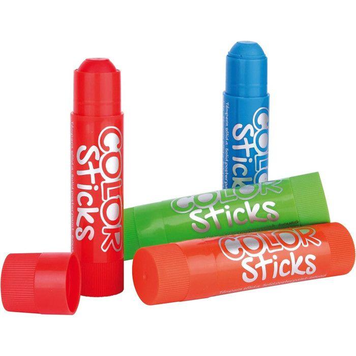 Gouache Solide 6 Crayons Spécial Textile (6g)