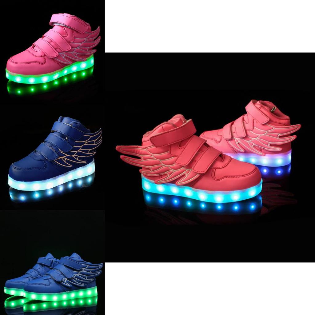 Zapatillas LED para Niños con Alas para Jugar y Bailar en Otoño