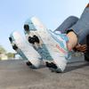Kid's Four-wheel Sports Shoes Detachable Flat Shoes Children's Skating Roller Skates Shoes for Kids Girl Skate Shoes