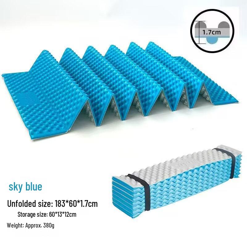Lightweight Folding Egg Crate Sleeping Pad