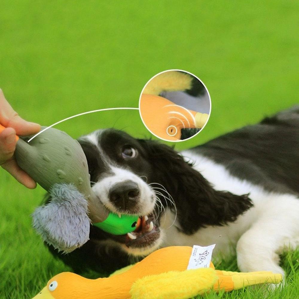 Dog Squeaky Interactive Toy - Bite-Resistant Molar Chew Toy with Funny Sound, Self-Playing Boredom Relief Pet Toy,