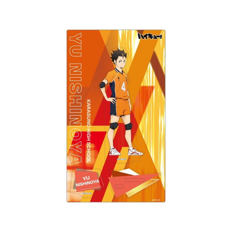Nippon Television Service Хайкюу Деревянная Pop-подставка Нисиноя Юу Ш120 x В210 мм Из МДФ Том 2 Прибл.
