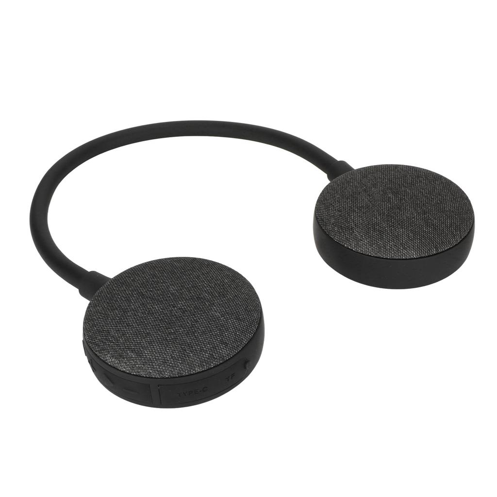 Neck Speaker Portable Wireless Wearable Stereo Handsfree Neckband Bluetooth Speaker with Microphone for Home Outdoor