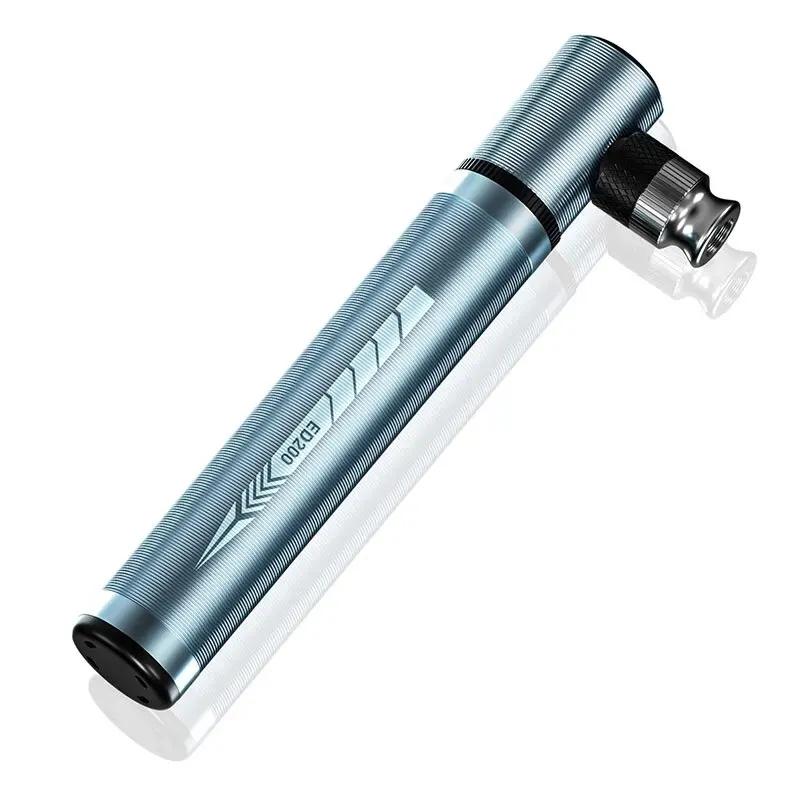 Mini Bicycle Pump Aluminum Alloy Cycling Hand Air Ball Tire Inflator Presta Schrader Valve MTB Road Bike
