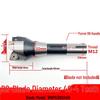 MFWN90 High-Speed Hexagonal Heavy Cutting Milling Cutter with Double-Sided Insert, Morse Taper 4 Turret R8