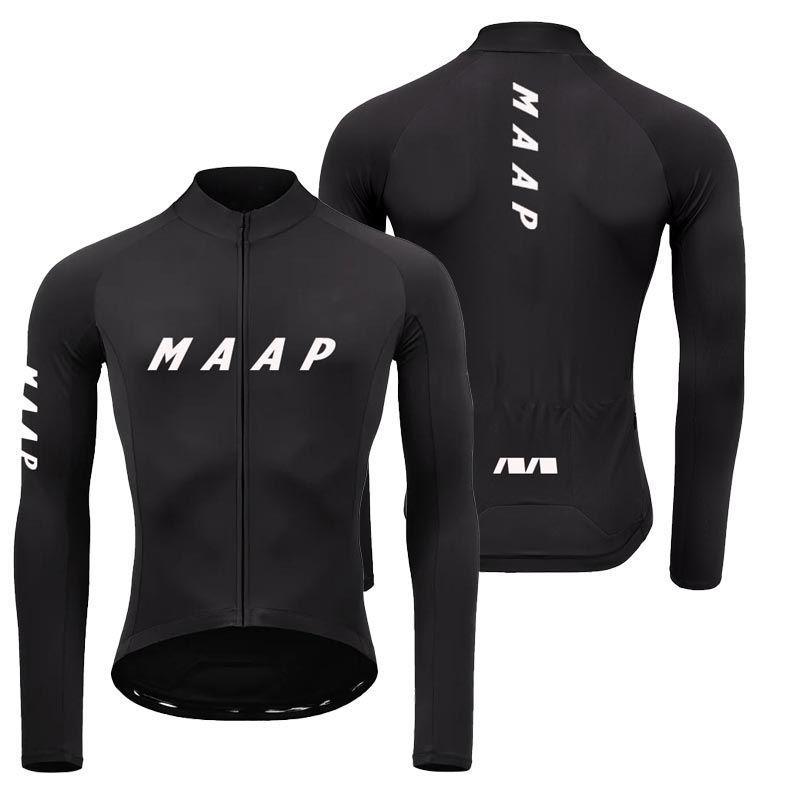 Tuta da Ciclismo da Uomo a Manica Lunga Primavera e Autunno Bici da Strada, Tuta da Ciclismo Sottile Traspirante