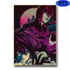 Clássico anime death note cartaz mural retro papel kraft imprime adesivo de parede barra decoração do quarto pintura decoração casa imagem