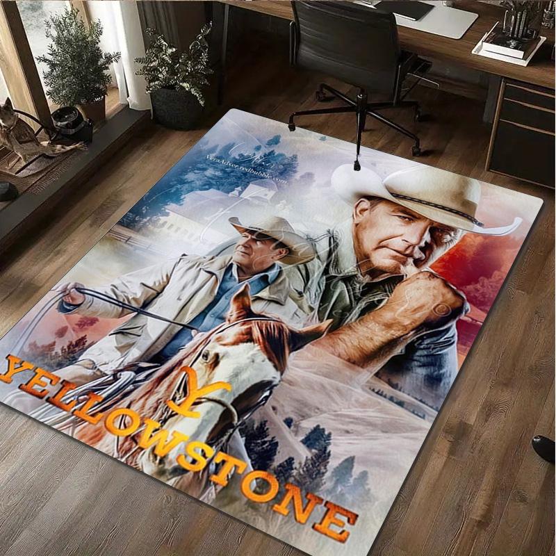Dutton Ranch Carpet Office Decorative Carpet For Living Room Bedroom Door Mat Floor Rug Computer Chair Area Rug perfect holiday gift