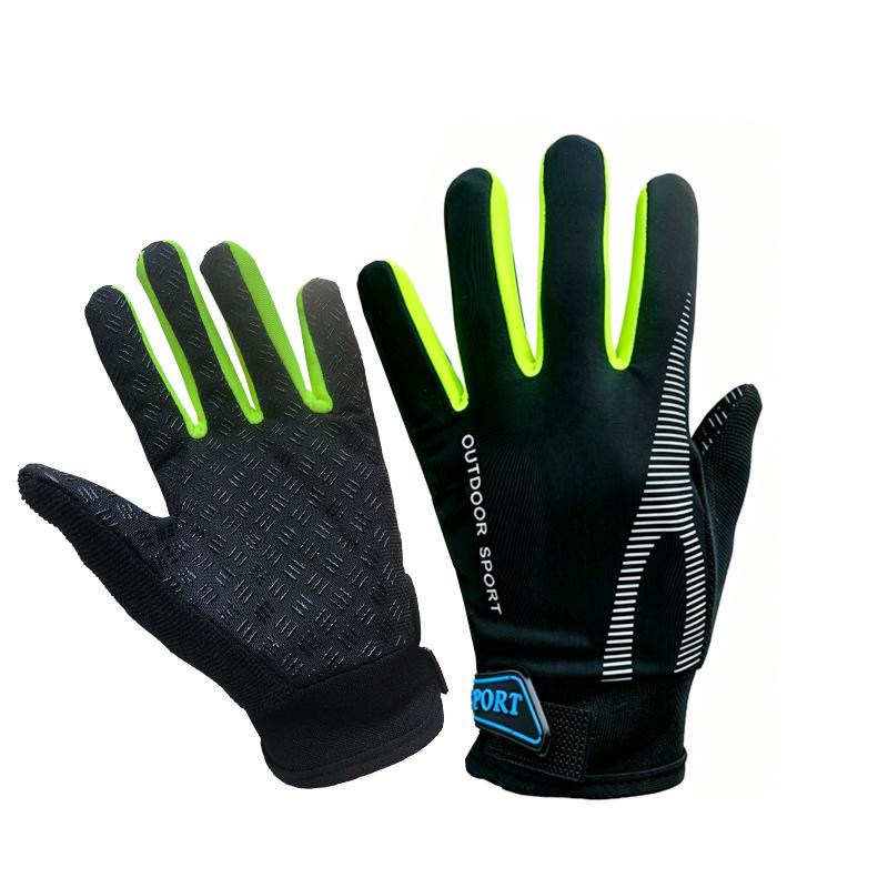 Kids Full-Finger Outdoor Sports Gloves for Climbing, Hiking, and Cycling