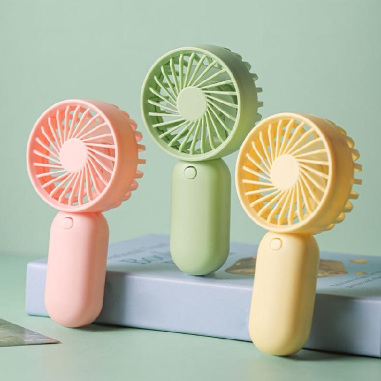 Powerful Handheld Fan Portable Small Lightweight Makeup Fan AM4 Battery Operated for Girl Women Adults Indoor Outdoor