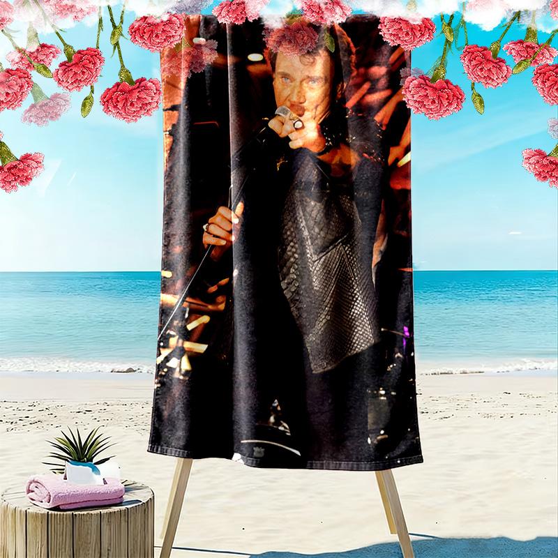 Stage Passion Beach Towel Outdoor Camping Soft Outdoor Pool Towel Absorbent Bath Towel Seaside Beach Printing Fashion Travel and Vacation Towels
