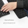Soft Fabric Mouse Wrist Support Pad With AntiSlip Base For Office Desk Edges And Computer Use