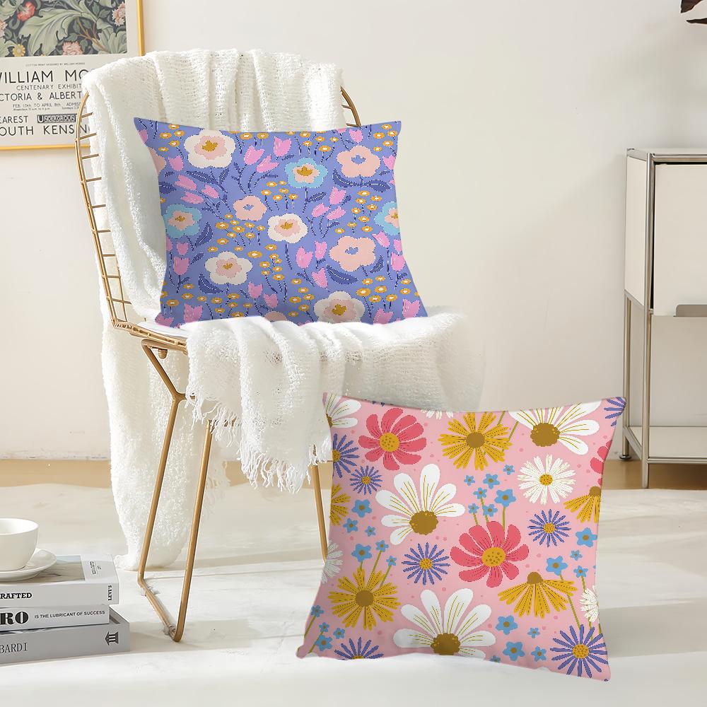 Art JJess Miller Vegetation Pillow Case Suitable For Bedrooms Living Rooms Cars Home Decoration
