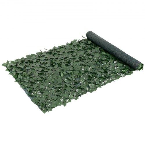 VEVOR Ivy Privacy Fence, 990 x 2490 mm Artificial Green Wall Screen, Greenery Ivy Fence with Mesh Cloth Backing and Strengthened Joint