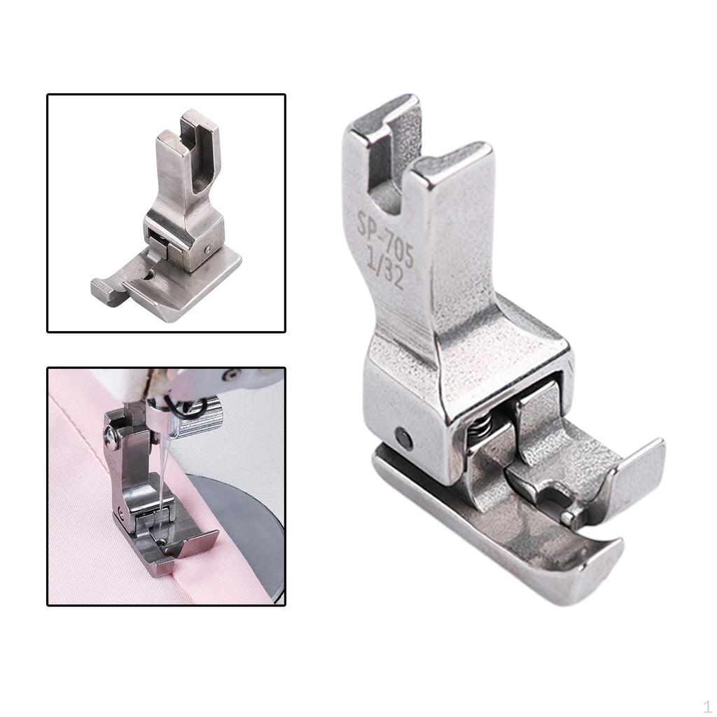 Hemmer Presser Foot Sturdy Folding Multifunctioal Edge Guide Parts for Fabric