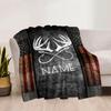 Motorcycle Flames Home Customize Your Name Blankets Comfortable Soft Lightweight Allseason Multipurpose Blanket For Picnics Sofas Offices Beds Living