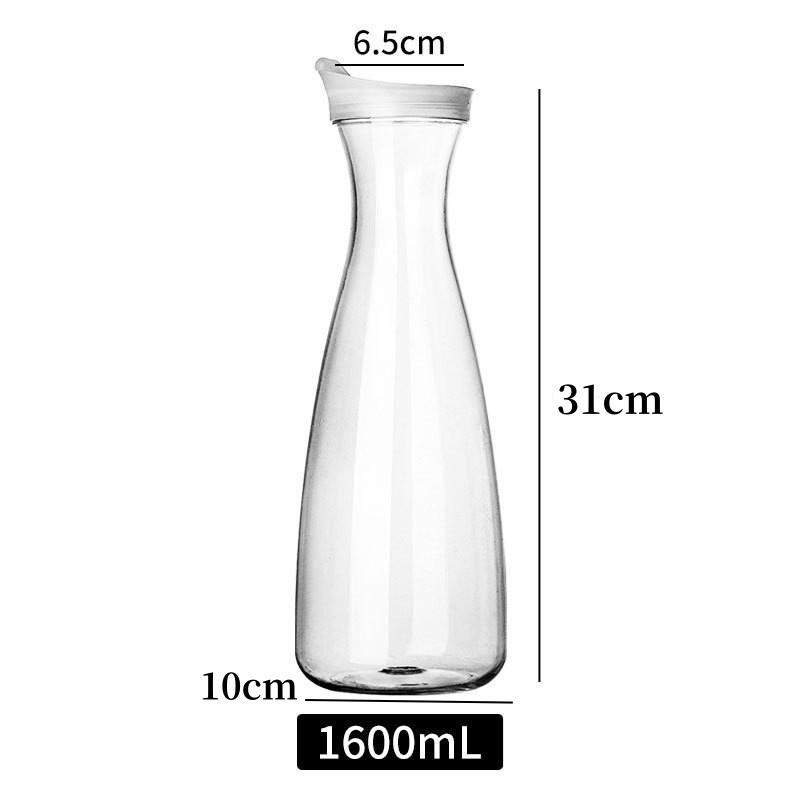 20/37/54oz Cold Water Pitcher Multipurpose Large Capacity Leakproof Pot Fruit Juice Milk Jug Portable Water Kettle for Camping