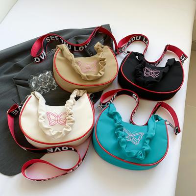 New Casual Underarm Bag Ins Niche Beautiful Bag Female Student Bag Small Bag Crescent Bag Shoulder Bag