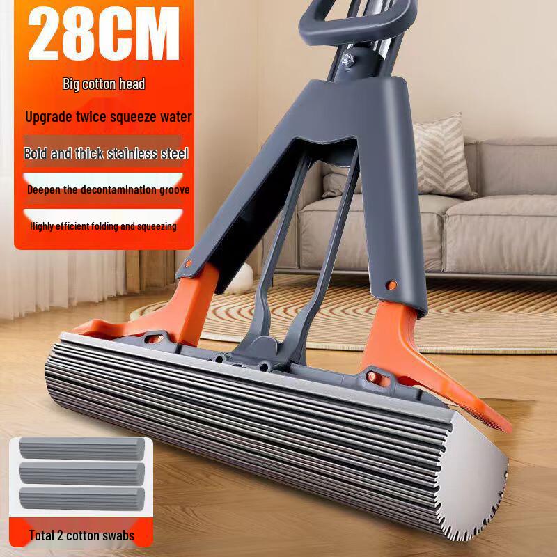 YIXI Hands-Free Sponge Mop