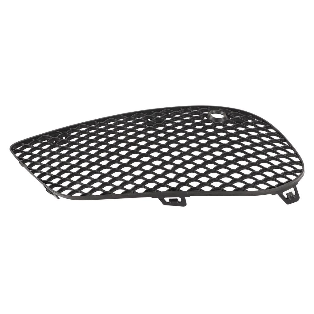 Black Front Bumper Fog Light Grille Cover Fog Lamp Bezel Trim Replacement for Mercedes Benz C Class