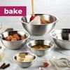 9 Sizes 16-32cm 304 Stainless Steel Mixing Bowls Set for Kitchen Restaurant Dinner Soup Salad Bowl Food Vegetable Container