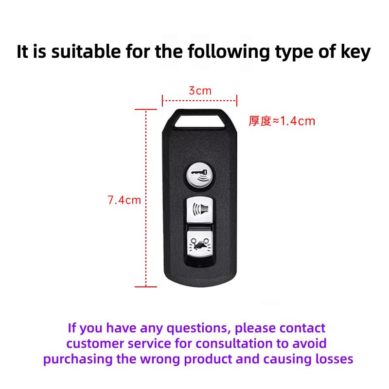 Tpu Car Remote Key Case Cover Protect Shell Fob For Honda Forza 250 350 X-Adv 750 Sh150I Sh300 150 Pcx 125 Sh125 Jpadv150