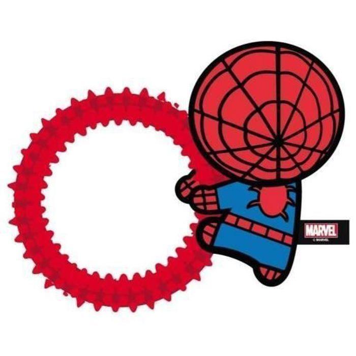 Jouet Pour Chien - Spiderman - 11x6.5x24 Cm - TPR Résistant - Hygiène Dentaire - Avec Son
