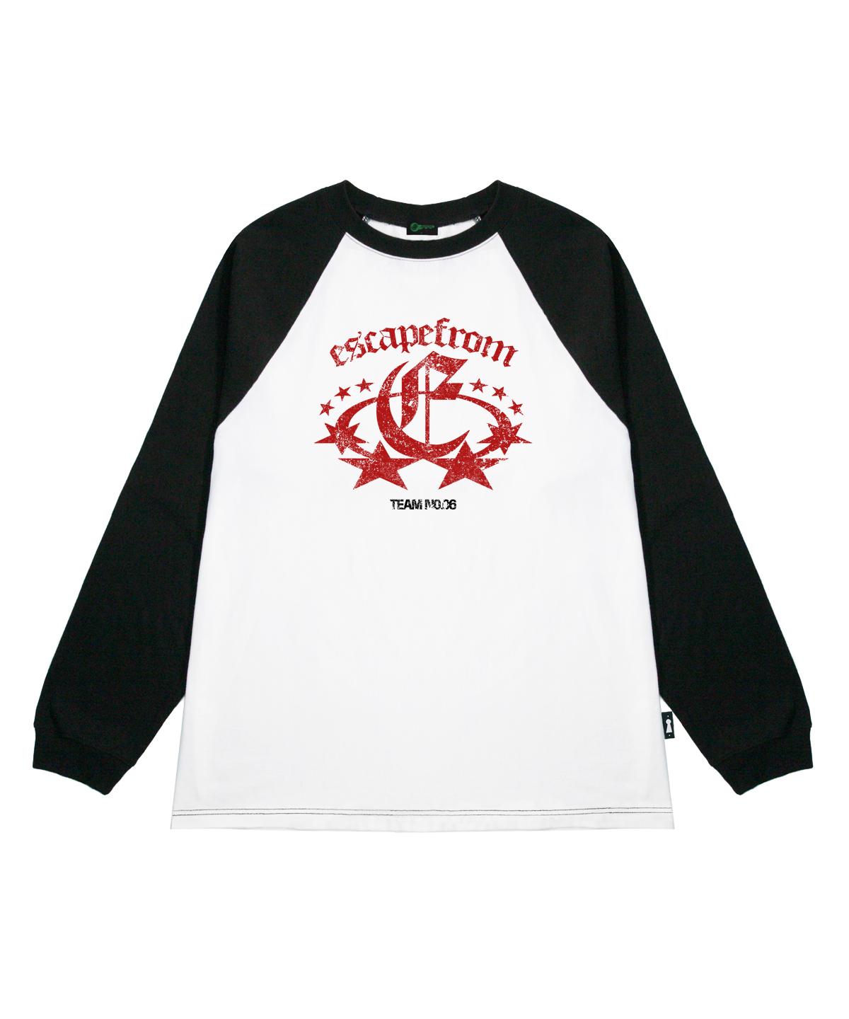 Escape From Red Team Number 06 Print Long Sleeve Black L