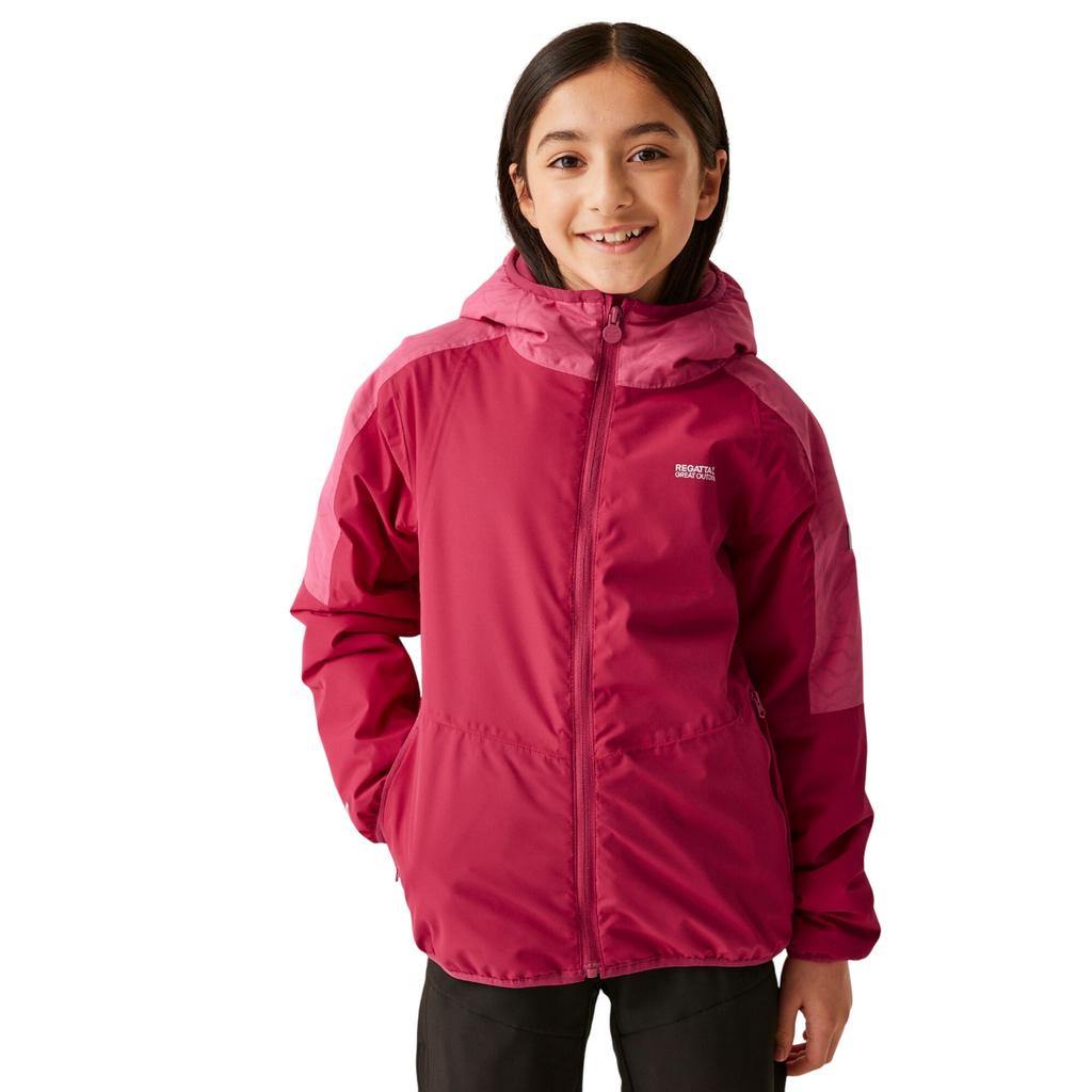 Regatta Childrens/Kids Volcanics VIII Terrain Print Reflective Jacket