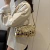 New Fashion Sequin Shoulder Bag for Women Large Capacity Tote Handbag Travel Purse