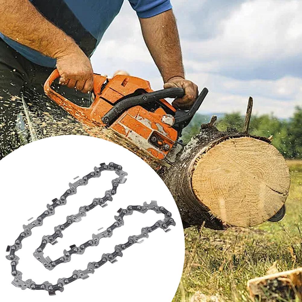 10 Inch Mini Steel Chainsaw Chain 40 Drive Links Replacement Chainsaw Saw Chain Electric Chainsaw Chain for Wood Branch Cutting