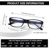 NORPERWIS 6 Pack Reading Glasses for Women men Spring Hinge Readers for Women Men Blue Light Blocking Lightweight Eyeglasses