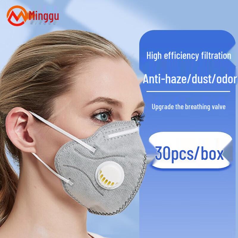 Minggu KN95 Dust & Haze Protection Mask (30-Pack)