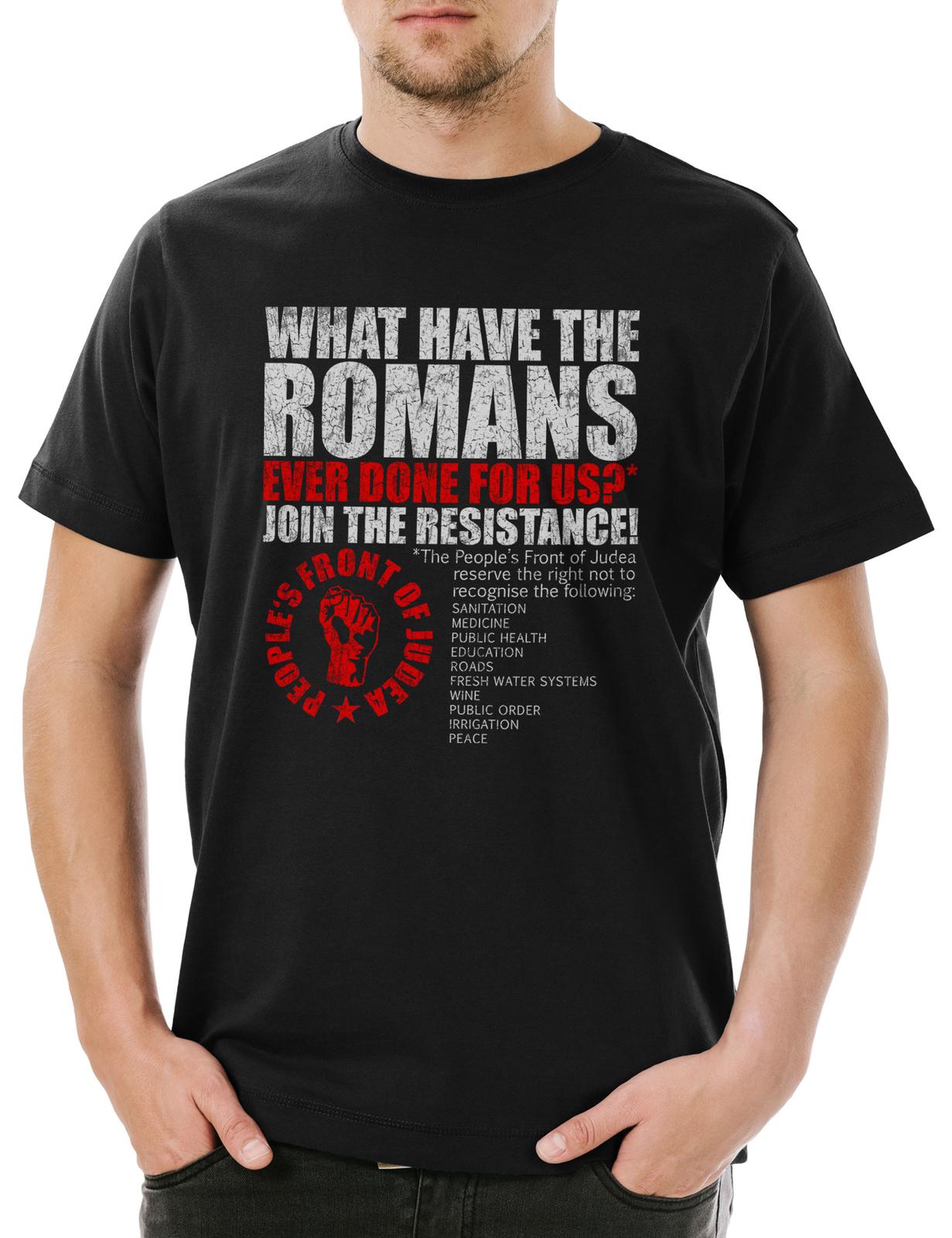 People Front Of Judea Men T-shirt Monty Life Of Life Brian Python L