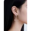 European Hip Hop Hiphop Male Titanium Steel Inscribed Ear Ring