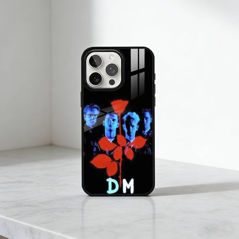 DM-Band D-Depeche ModeS Printed Phone Case For iPhone17,16,15,14,13 Plus,Pro Max Magnetic For Magsafe Wireless Charging