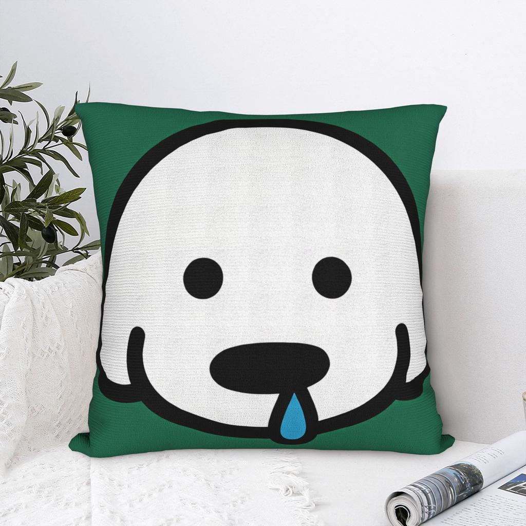 Cute Puppy Memes Pillowcases Cute Funny Pillow Case For Office Car Home Decor Soft Pillow Cover
