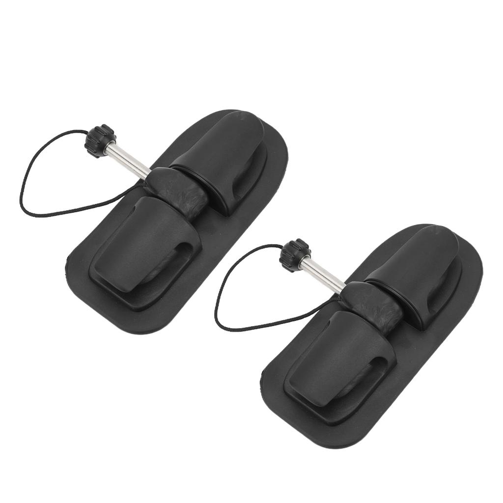 1 Pair Oar Holder Paddle Lock Support Universal for Inflatable Boat Kayak Canoe Dinghy Raft 0.4in Iron Core