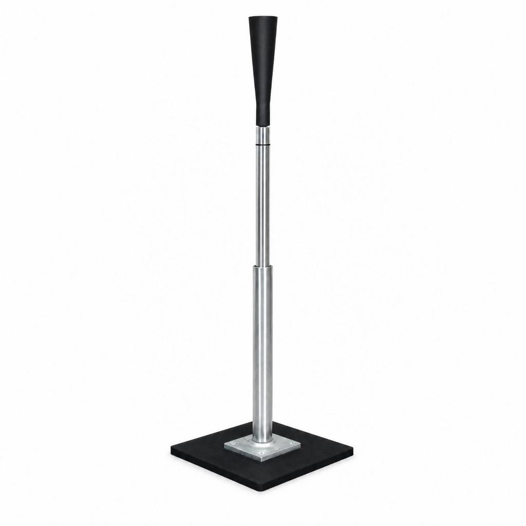 Batting Tee with Rubber Top Easy to Set up Baseball for Gym
