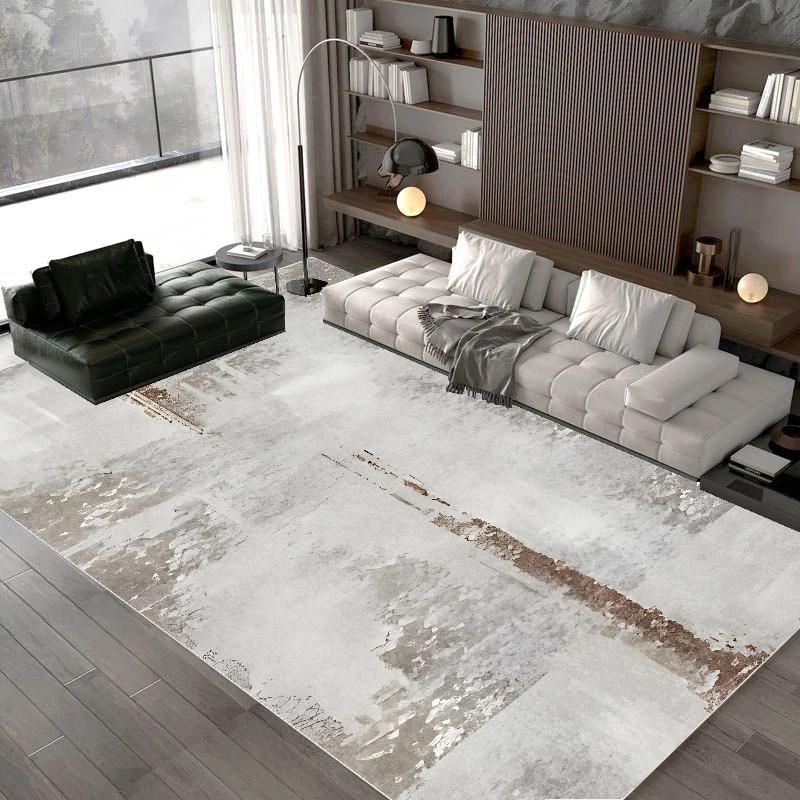

Abstract Ink Splashing Painting Floor Mat Luxury Artistic Decoration Large Area Rug for Living Room Bedroom Balcony Corridor 60*90cm