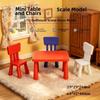 Multistyles Dollhouse Miniature Wood Desk  Doll House Decoration Accessories