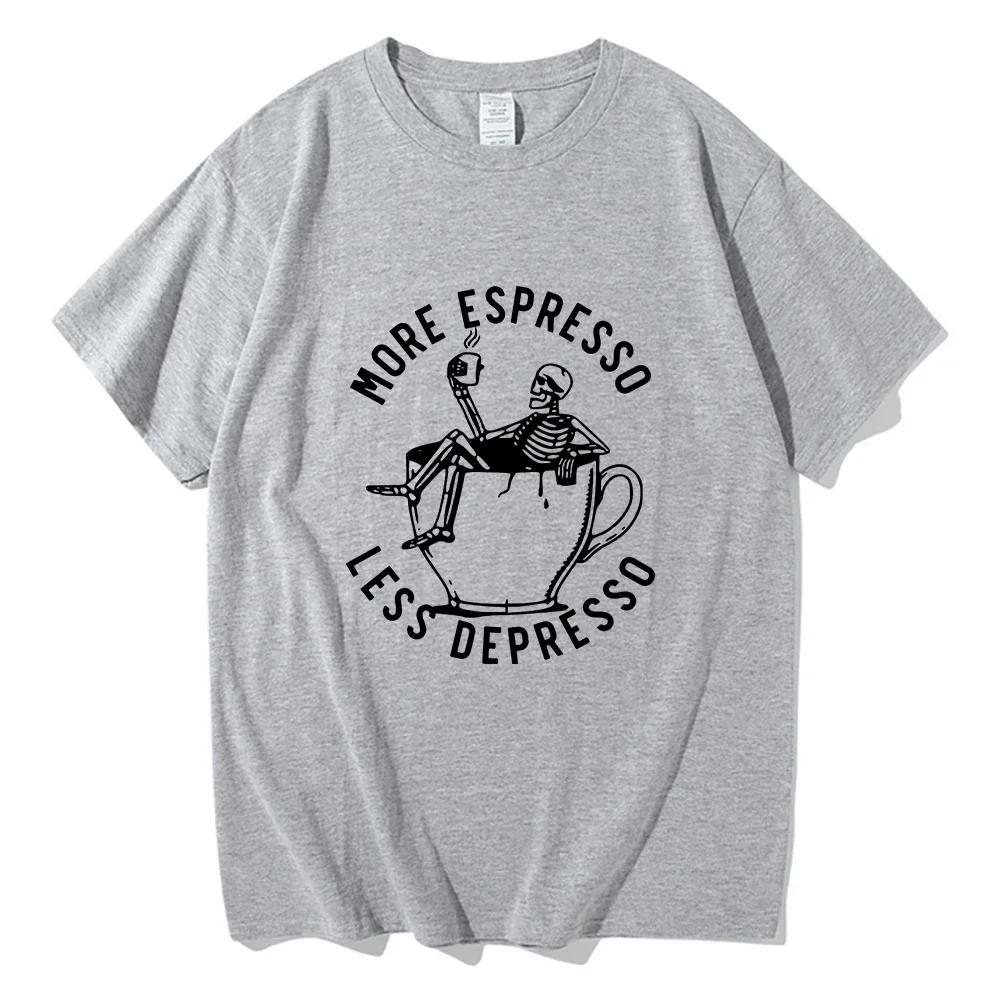 Fashion pattern Tshirt print 100 cotton shortsleeved coffee pattern fun and trendy Haraju embellished Tshirt