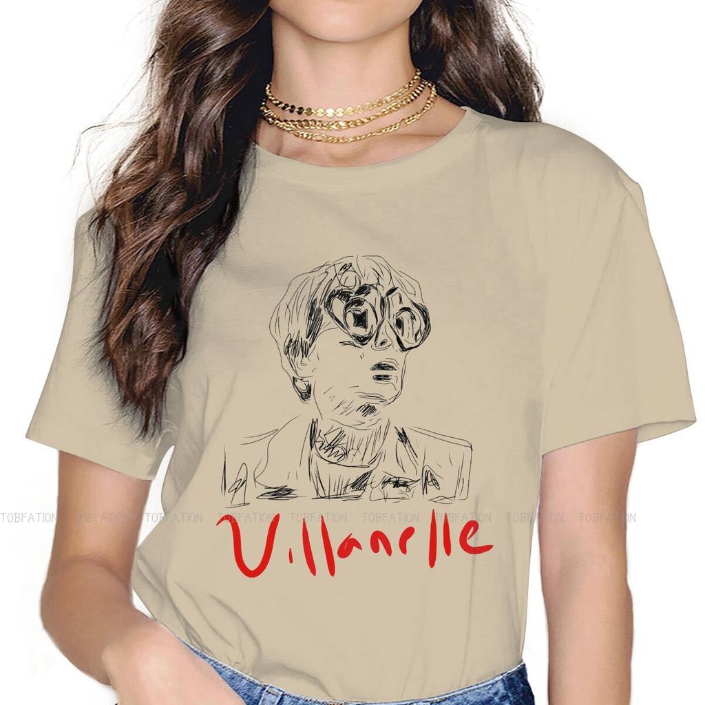 Killing Eve Villanelle Killer T-shirt Unisex Ragazza 4XL Fresca Base Tempo Libero Maglietta Novità Larga