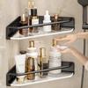 Acryl Bohrloser Wandmontierter Badezimmer-Eckregal
