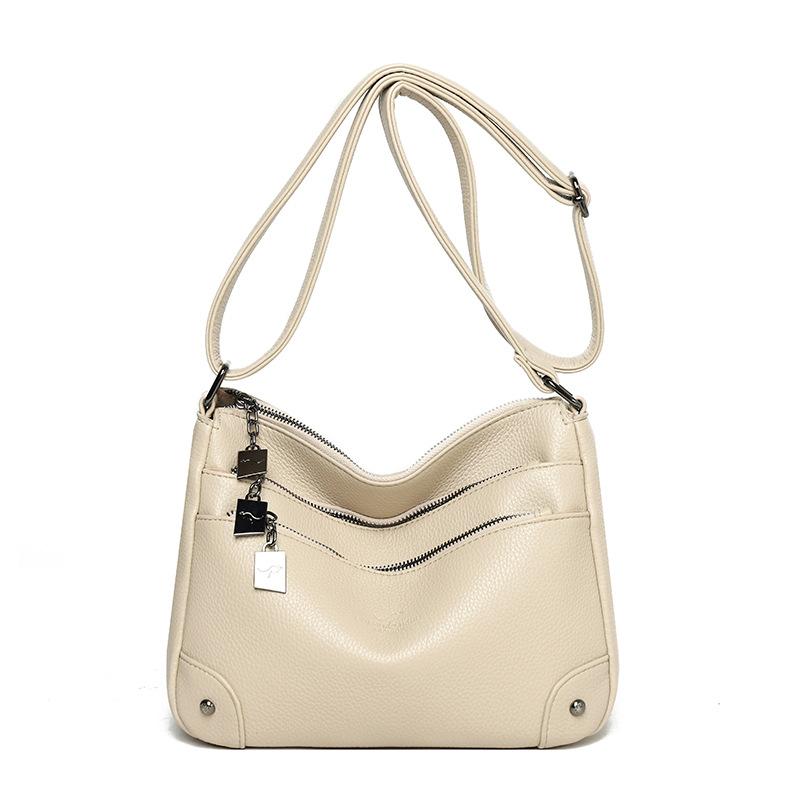 Borsa a Spalla PU da Donna Borsa per Madre di Mezza Età Borsa a Tracolla di Grande Capacità
